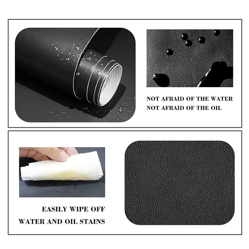 Self Adhesive Leather Repair Patch For Sofa Furniture And Car Seats 2