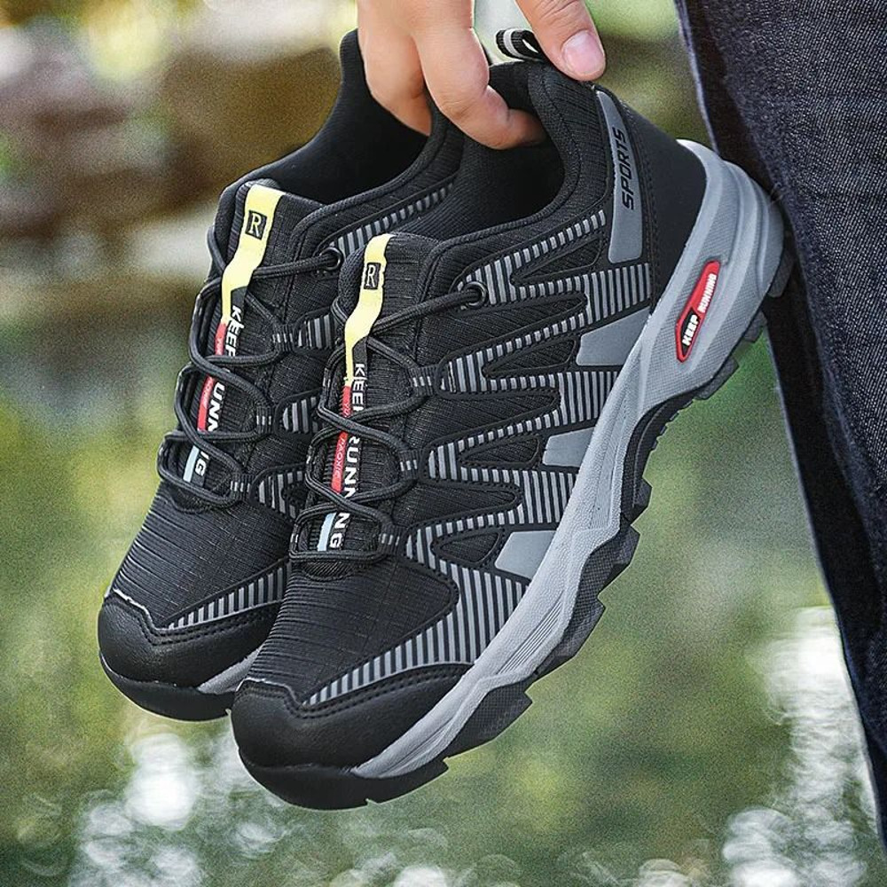 Outdoor Waterproof Hiking Sneakers Men Women Big Size Trekking Climbing Trainers 0