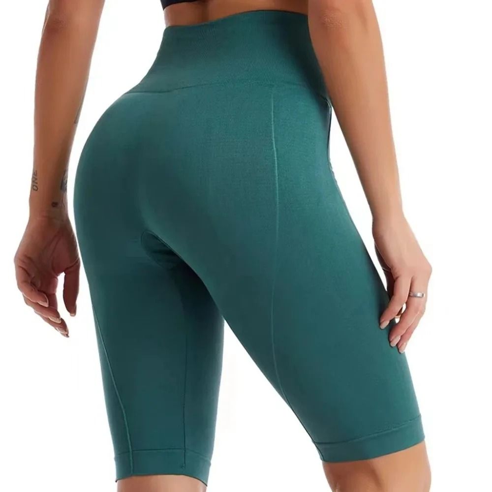Women High Waist Biker Shorts Workout Yoga Leggings Tummy Control 8