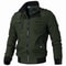 Men Tactical Military Cotton Jacket Slim Fit Casual Cargo Coat 0