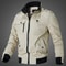 Men Tactical Military Cotton Jacket Slim Fit Casual Cargo Coat 4