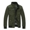 Men Tactical Military Cotton Jacket Slim Fit Casual Cargo Coat 14