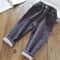 Kids Warm Corduroy Pants For Boys And Girls High Waist Winter Trousers 5
