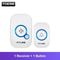Wireless Doorbell Waterproof Welcome Chime Smart Home 32 Song Alarm Kit 6