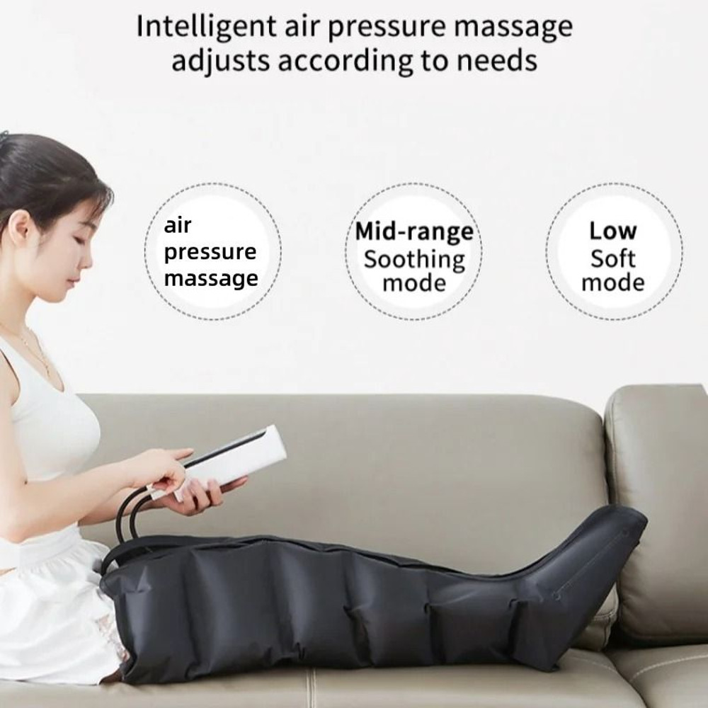 Electric Air Pressure Leg Massager Deep Kneading Calf And Foot With Remote Control 5