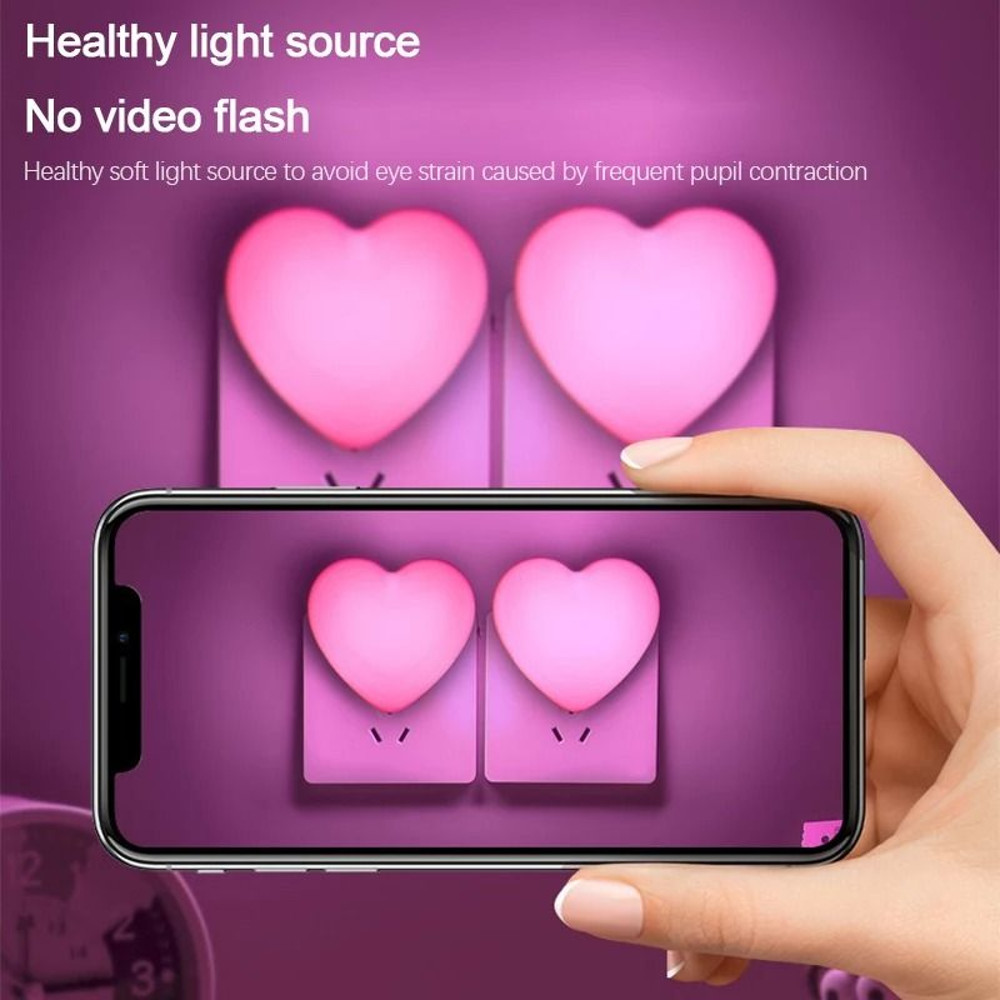 LED Night Light Sensor Control Plug In Night Lamp For Kids Bedroom Stairway 3