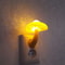 LED Light Sensor Night Light Mushroom Plug In Wall Lamp For Bedroom And Bathroom 1