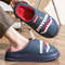 Cute Slippers For Men Embroidered Cushion Platform Indoor House Shoes 2