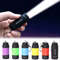 Mini USB Rechargeable LED Pocket Keychain Flashlight 0