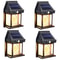 Solar Powered Outdoor Wall Light Motion Sensor Waterproof LED Lamp 9