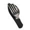 Foldable Camping Utensil Set Multifunctional Knife Fork Spoon Combo 6