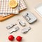 Outdoor Foldable Cutlery Set 3 Piece Stainless Steel With Storage Box 1