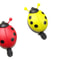 Cartoon Beetle Ladybug Bicycle Bell For Kids Bike Ride Horn Alarm 4