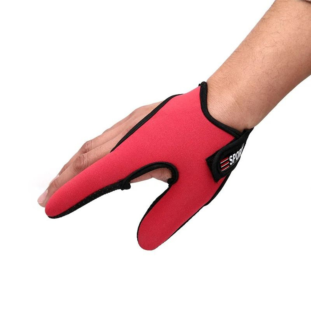 Fishing Gloves Two Fingers Protector Breathable AntiSlip AntiCut 10