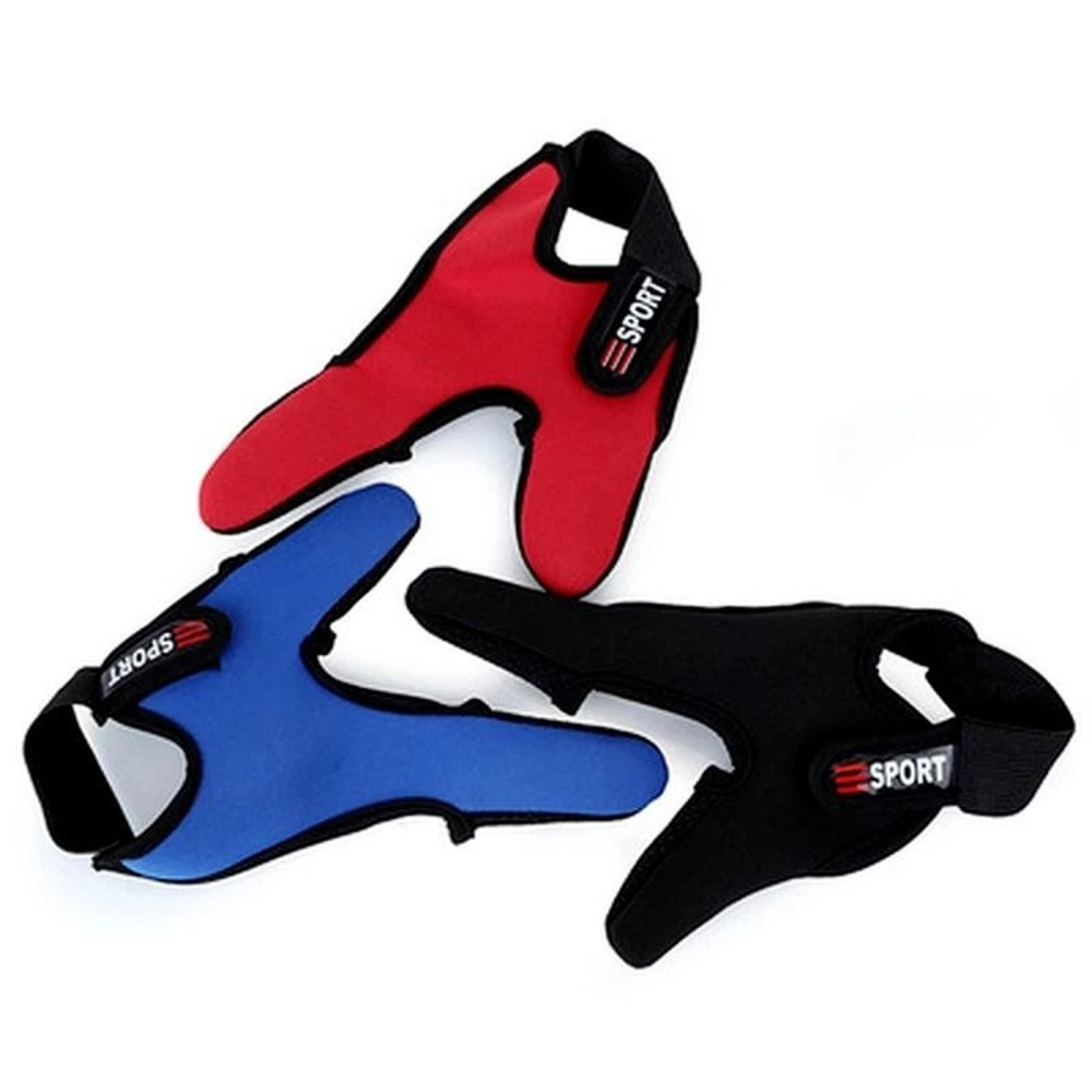 Fishing Gloves Two Fingers Protector Breathable AntiSlip AntiCut 5