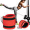 Gym Ankle Straps Double D Ring Adjustable Neoprene Padded Cuffs 4