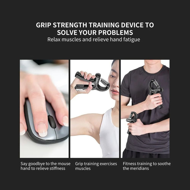 Adjustable Hand Wrist Training Device Forearm Exerciser 10 To 60kg 4