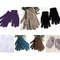 Women Knitted Solid Hand Warmer Gloves Thicken Lining Autumn Winter 3