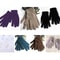 Women Knitted Solid Hand Warmer Gloves Thicken Lining Autumn Winter 3
