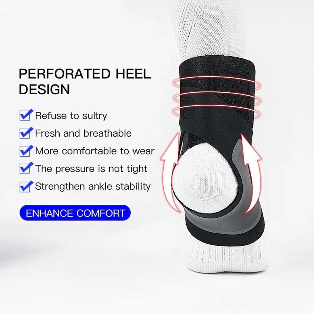 Adjustable Ankle Support Pad Elastic Breathable Sports Brace 2