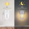Wall Plug Night Light Socket Twilight Sensor Warm White 2