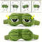 3D Sad Frog Sleep Mask Natural Sleeping Eyeshade Cover 0