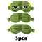 3D Sad Frog Sleep Mask Natural Sleeping Eyeshade Cover 9
