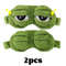 3D Sad Frog Sleep Mask Natural Sleeping Eyeshade Cover 7