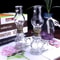 Mini Chamber Desktop Glass Oil Lamp Decorative Birthday Lamp Holder 2