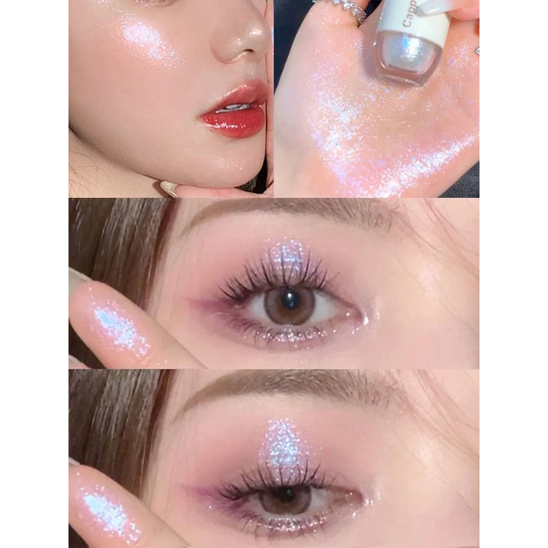 Cappuvini Star Dots Liquid Eyeshadow Pearlescent High Gloss 10