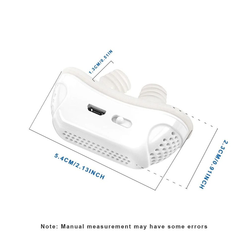 Anti Snoring Device Adjustable Wind Speed Electric Snore Solution 5