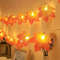 LED Maple Leaf String Lights Battery Powered Fairy Lights 1