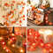 LED Maple Leaf String Lights Battery Powered Fairy Lights 4