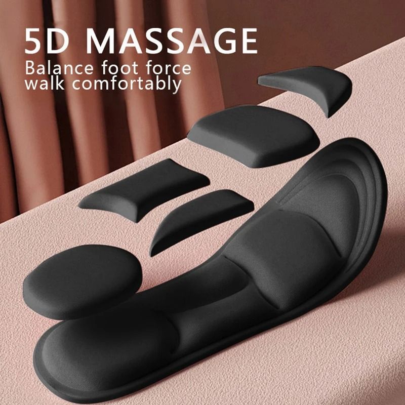 5D Massage Memory Foam Insoles For Shoes Breathable Cushion Orthopedic Running Insoles 3