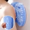 Silicone Shower WallMounted Foot Back Massage Scrubber Pad 0