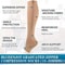 Zipper Compression Socks For Men And Women Knee High Anti Fatigue Stretch Socks For Sports Running 2