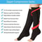 Zipper Compression Socks For Men And Women Knee High Anti Fatigue Stretch Socks For Sports Running 3