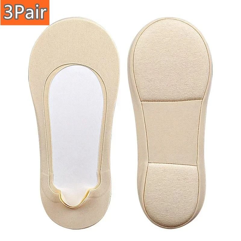 Women Non Slip Boat Sock Insoles Shock Absorbing Cushioned Foot Pads For Plantar Fasciitis Relief 9