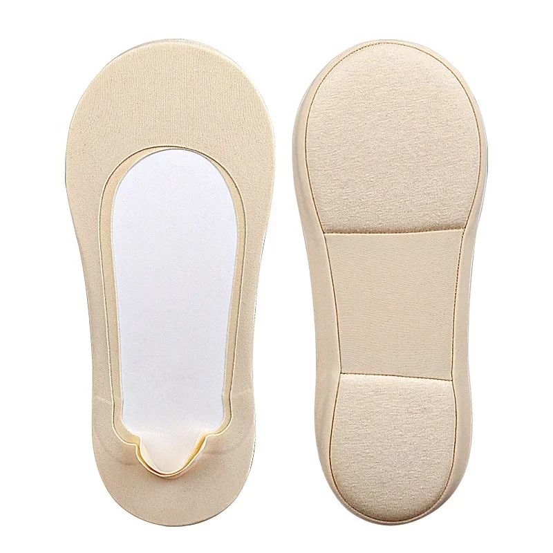 Women Non Slip Boat Sock Insoles Shock Absorbing Cushioned Foot Pads For Plantar Fasciitis Relief 6