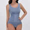 2025 Bodysuit Shapewear With Zipper Belt Women Tummy Control Waist Trainer Slimming Corset Body Sha 3