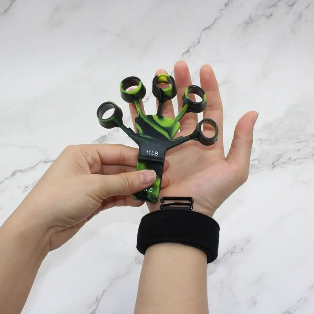 Finger Gripper Finger Exerciser With Six Resistance Levels Hand Strengthener For Recovery And Guita 1