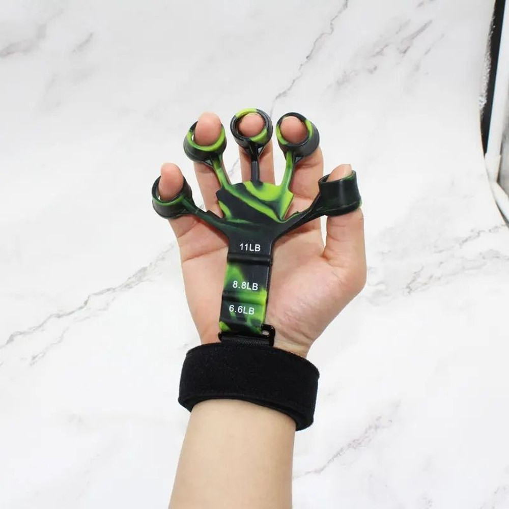 Finger Gripper Finger Exerciser With Six Resistance Levels Hand Strengthener For Recovery And Guita 2