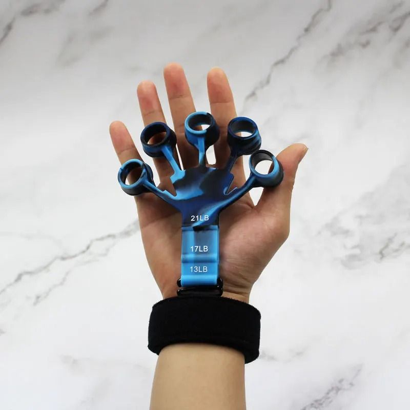 Finger Gripper Finger Exerciser With Six Resistance Levels Hand Strengthener For Recovery And Guita 4