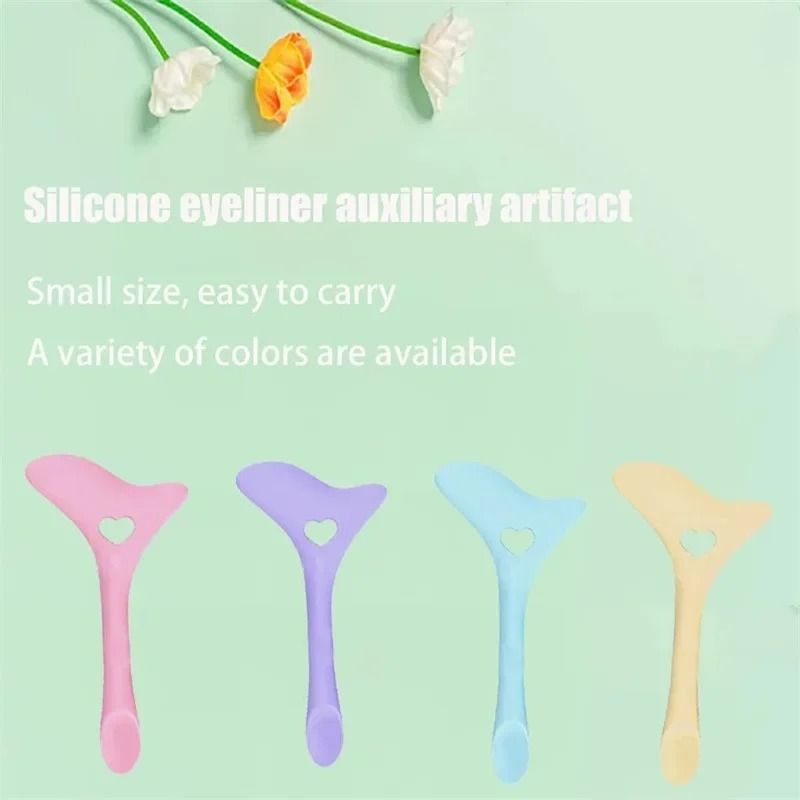 Multifunction Eyeliner Stencil Silicone Wing Tips Reusable Makeup Tool 3