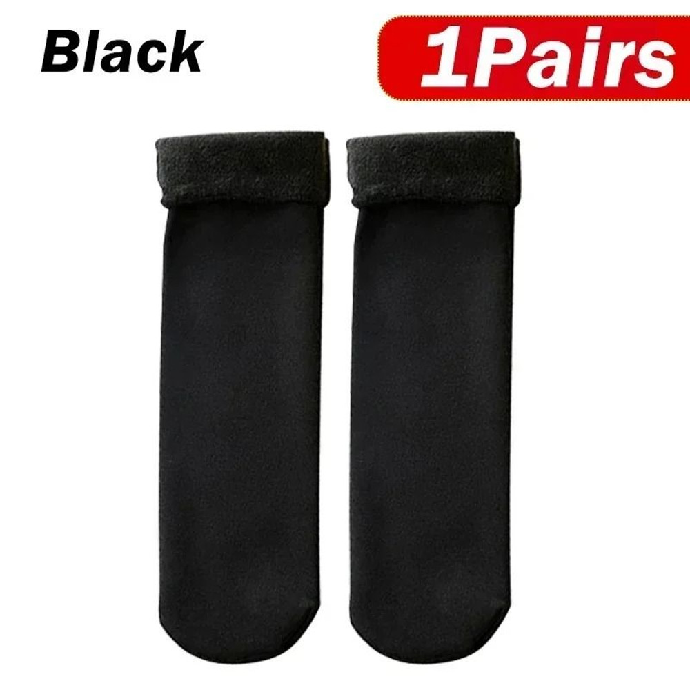 Women Winter Thick Warm Short Socks Thermal Cashmere Wool Blend Snow Velvet Boot Socks 8