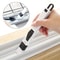 Portable Two In One Cleaning Brush For Door Window Keyboard And Groove Rail 0