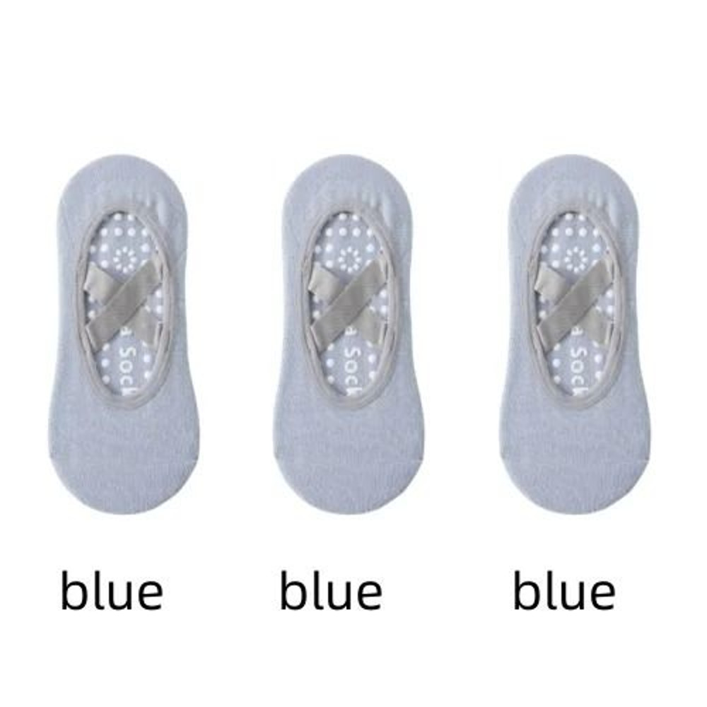 Women Yoga Socks Silicone Anti Slip Ballet Pilates Sport Socks 20