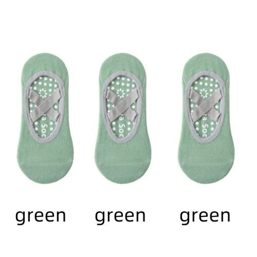 Women Yoga Socks Silicone Anti Slip Ballet Pilates Sport Socks 21