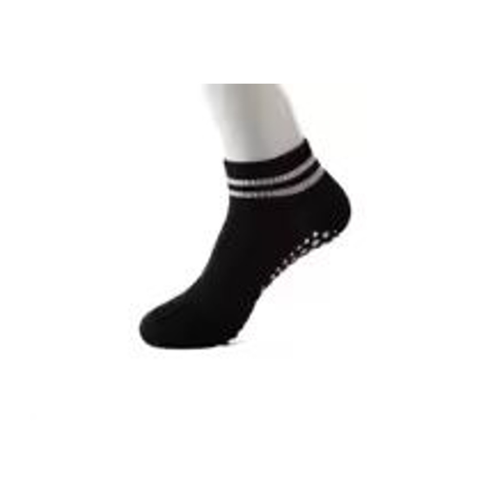 Grip Socks For Women Non Slip Pilates Yoga Socks With Double Stripes 8