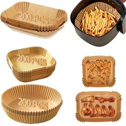 air fryer paper liners disposable oil proof waterproof baking paper sheets